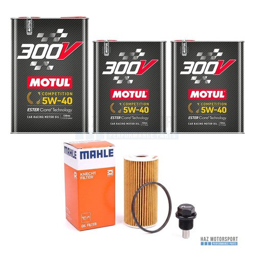 Audi RS3 8V 8Y TTRS 2.5 TFSI Oil Service Kit Filter Sump Plug Engine Oil - magnetic sump plug