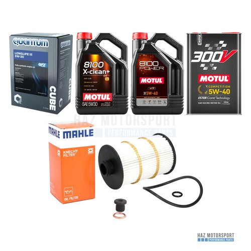 Audi RS6 RS7 C7 4.0 TFSI Oil Service Kit Filter Sump Plug Engine Oil - choose your oil