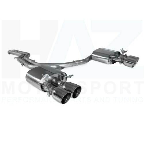 Scorpion 2.5" Non-Res Half Exhaust System With Polished Daytona Tip Audi S4 B9