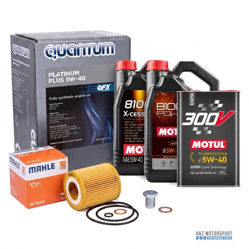 BMW S55 M3 F80 M4 F82 M2 Oil Service Kit Filter Sump Plug 7L Engine Oil - choose your oil