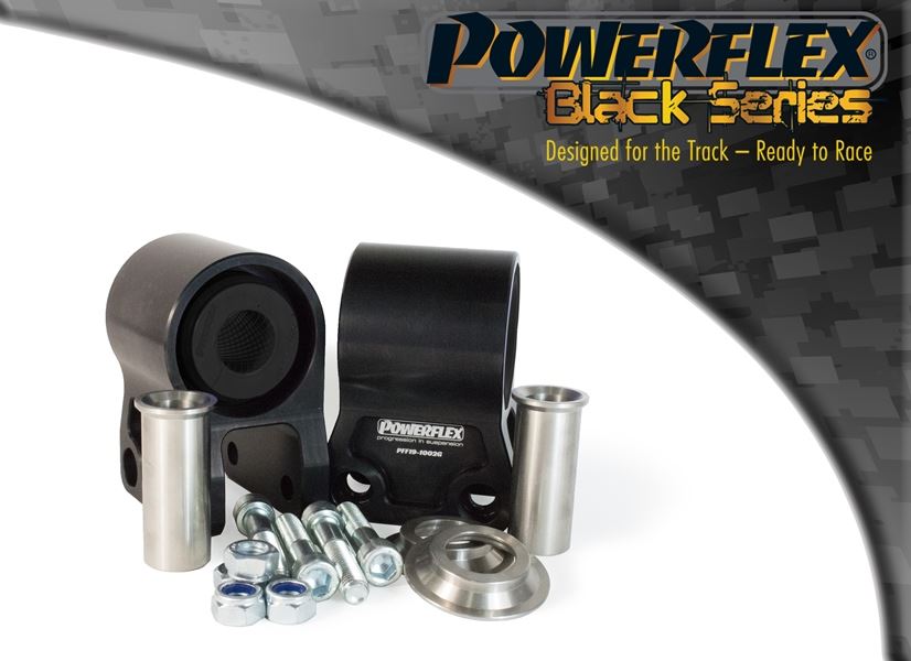 Powerflex Black Series Front Wishbone Rear Anti Lift Caster PFF191002GBLK 2 incl