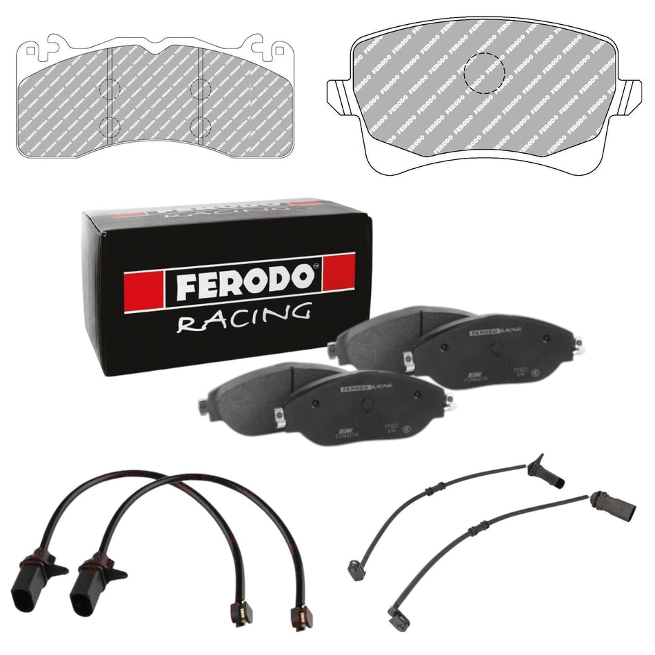 Audi RS6/RS7 C7 4.0 TFSI Front And Rear Ferodo DS2500 Brake Pads + Wear Sensors