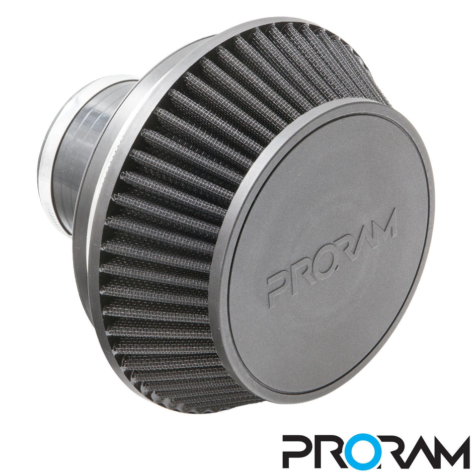 Ramair Performance 70mm OD Neck Small Cone Pleated Air Filter W/ Velocity Stack