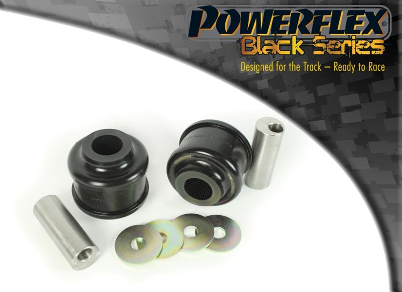 Powerflex Black Front Radius Arm To Chassis Caster Offset PFF5-6101GBLK (2 Incl)