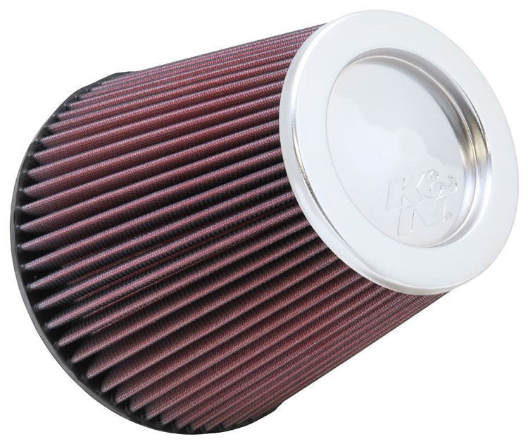 K&N Air Filter High-Flow Performance Washable Reusable Oiled Drop-In Cold Air