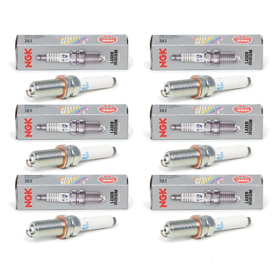 NGK Laser Iridium Spark Plugs x6 For Porsche Macan 2.9 Turbo & GTS AWD/3.0 S 95B