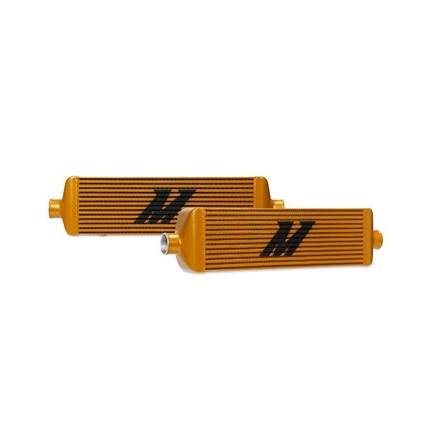 Mishimoto Universal Intercooler J-Line Upgrade Aftermarket Gold