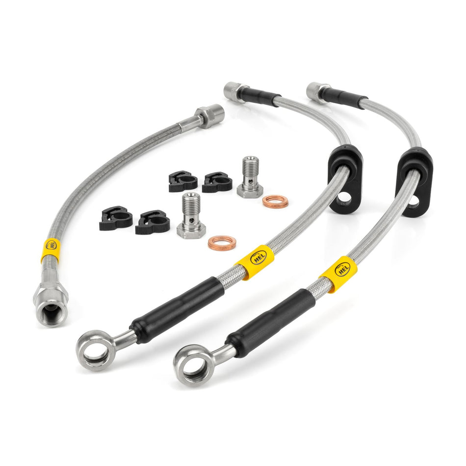 HEL Performance Braided Brake Lines Kit For Jaguar E-Type EK-E Series 4.2 64-68