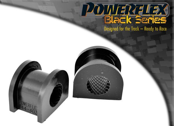 Powerflex Black Rear Anti Roll Bar To Chassis 23mm PFF44-403-23BLK (2 Included)