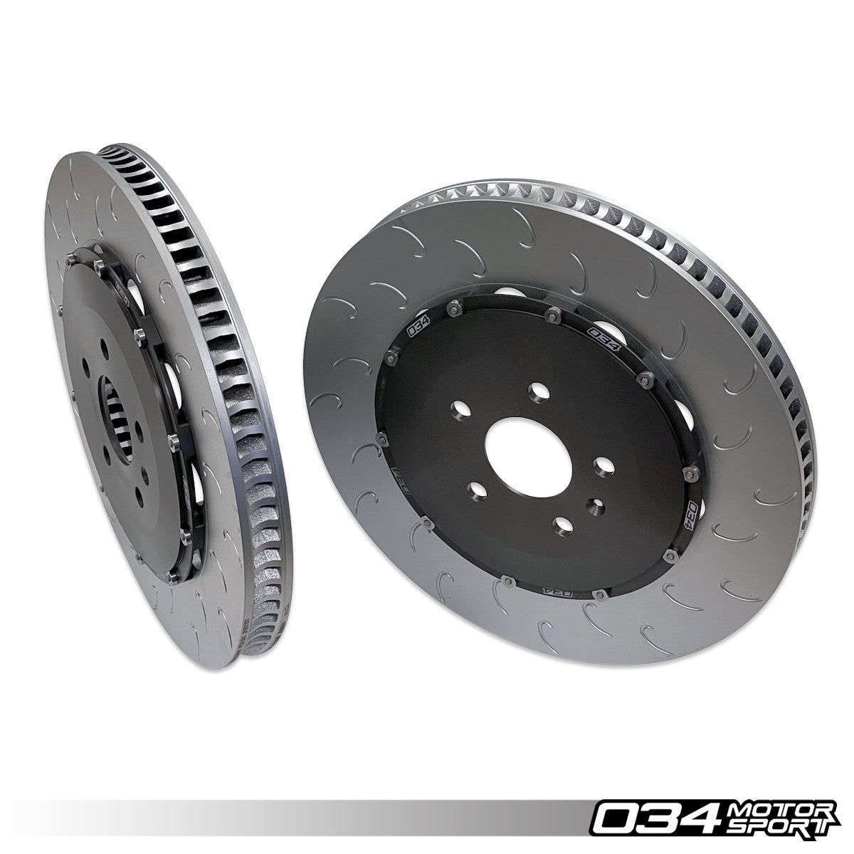 034Motorsport 2-Piece Floating Front Brake Disc Kit 370x34mm - Audi TT RS 8S Mk3 1