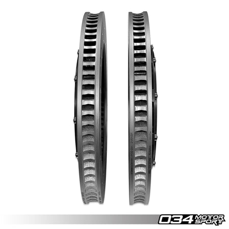 034Motorsport 2-Piece Floating Front Brake Disc Kit 370x34mm - Audi TT RS 8S Mk3 2