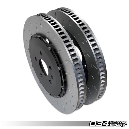 034Motorsport 2-Piece Floating Front Brake Disc Kit 370x34mm - Audi TT RS 8S Mk3 3