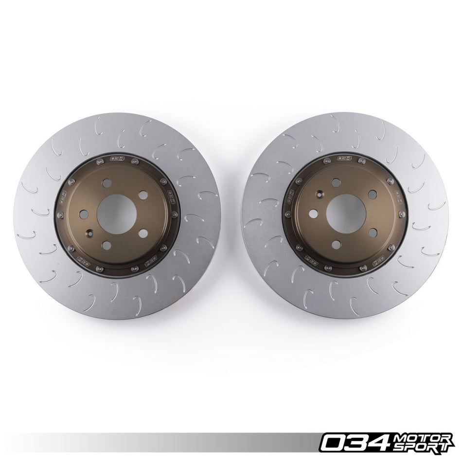 034Motorsport 2-Piece Floating Front Brake Discs 360x34mm - Audi S5 B10 3.0 TFSI 1