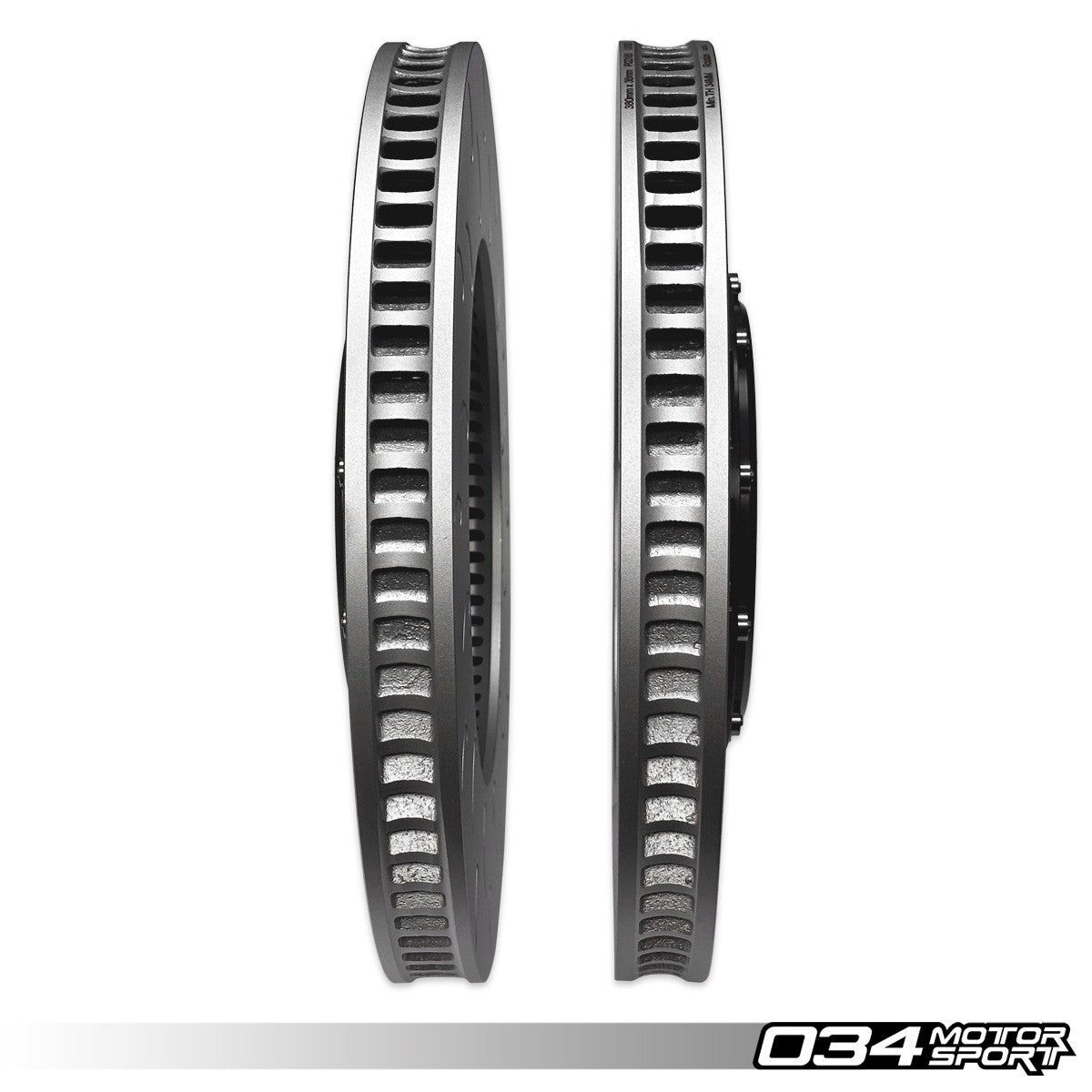 034Motorsport 2-Piece Floating Front Brake Disc Kit 380x36mm - Audi SQ5 8R B8.5 5