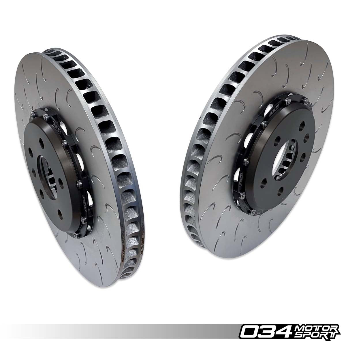 034Motorsport 2-Piece Front Brake Discs 350x34mm - Audi S4 S5 SQ5 B9 B9.5 1