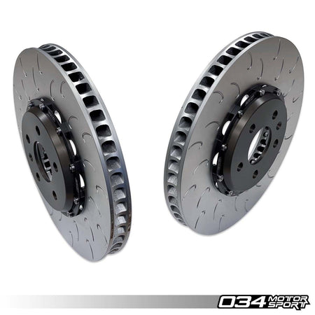 034Motorsport 2-Piece Front Brake Discs 350x34mm - Audi S4 S5 SQ5 B9 B9.5 1