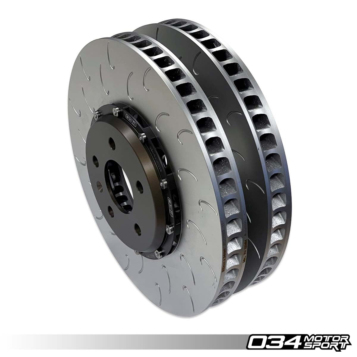 034Motorsport 2-Piece Front Brake Discs 350x34mm - Audi S4 S5 SQ5 B9 B9.5 4
