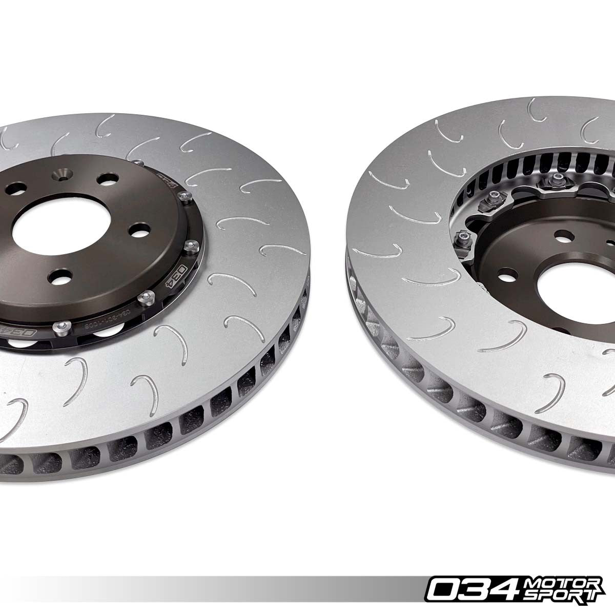 034Motorsport 2-Piece Front Brake Discs 350x34mm - Audi S4 S5 SQ5 B9 B9.5 6