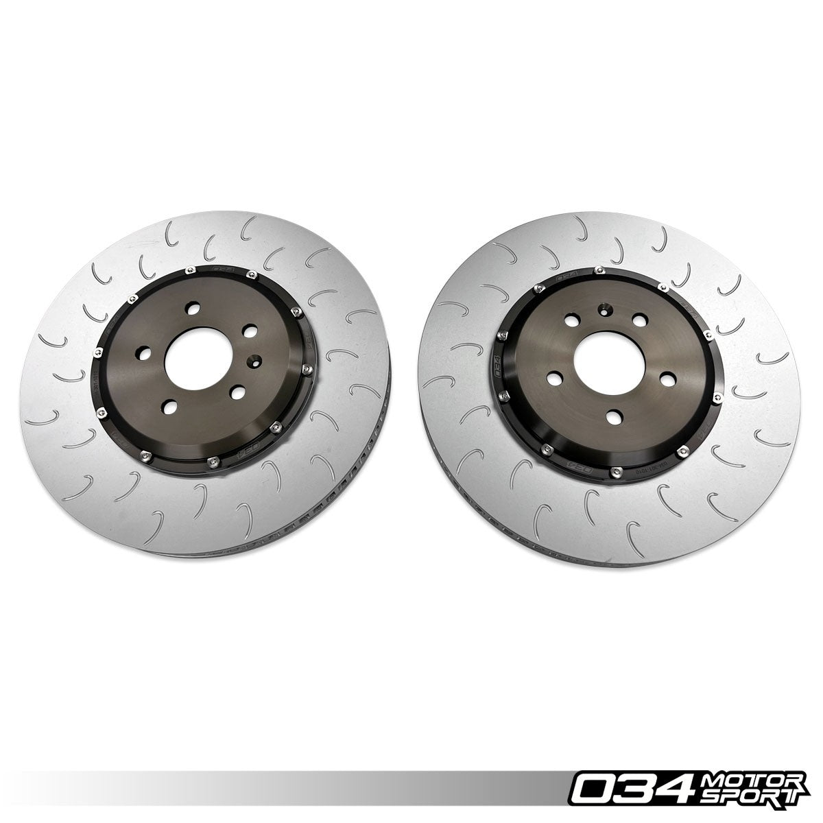 034Motorsport 2-Piece Floating Front Brake Discs 375x36mm - Audi RS5 B9 Q7 Q8 4M 1