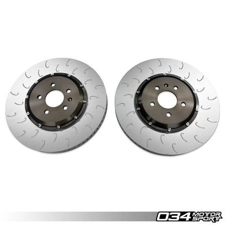 034Motorsport 2-Piece Floating Front Brake Discs 375x36mm - Audi RS5 B9 Q7 Q8 4M 1