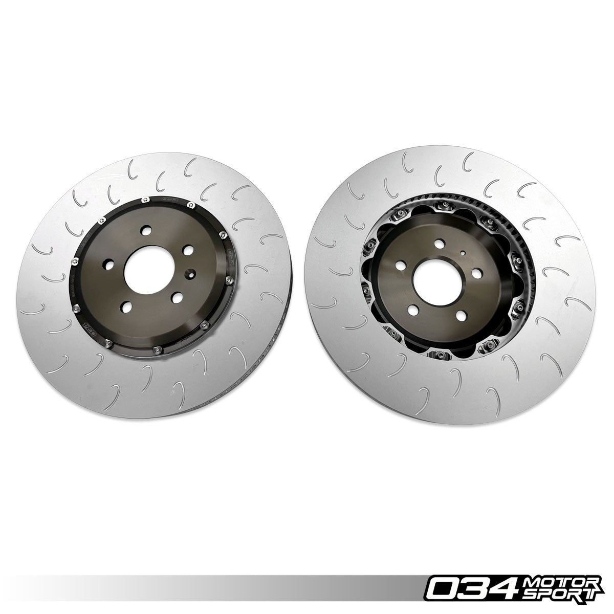 034Motorsport 2-Piece Floating Front Brake Discs 375x36mm - Audi RS5 B9 Q7 Q8 4M 2