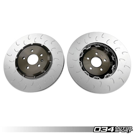 034Motorsport 2-Piece Floating Front Brake Discs 375x36mm - Audi RS5 B9 Q7 Q8 4M 2