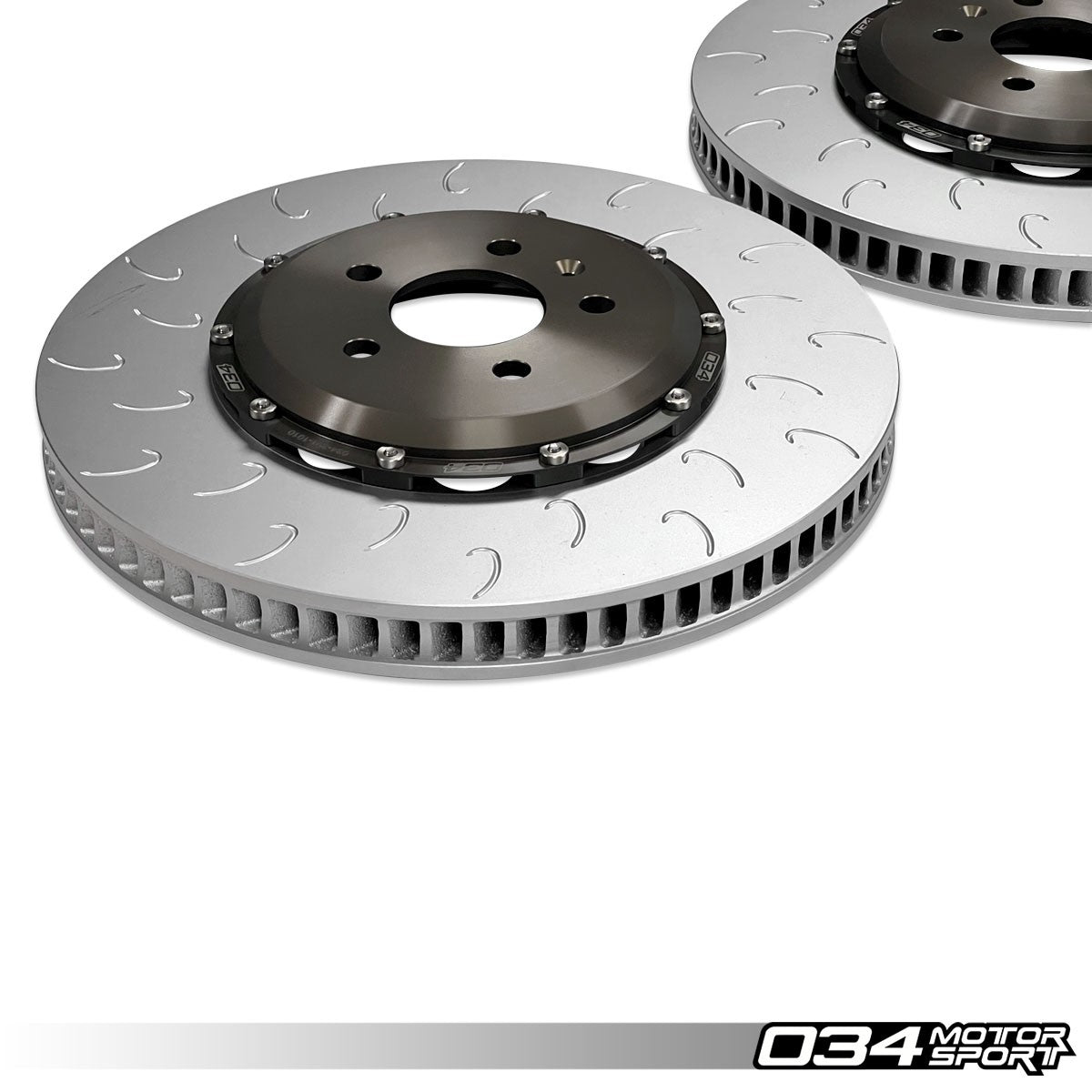 034Motorsport 2-Piece Floating Front Brake Discs 375x36mm - Audi RS5 B9 Q7 Q8 4M 3