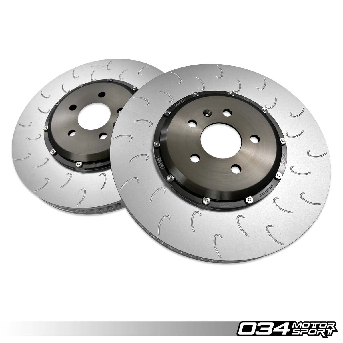 034Motorsport 2-Piece Floating Front Brake Discs 375x36mm - Audi RS5 B9 Q7 Q8 4M 4