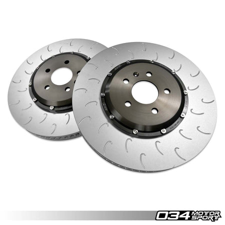 034Motorsport 2-Piece Floating Front Brake Discs 375x36mm - Audi RS5 B9 Q7 Q8 4M 4