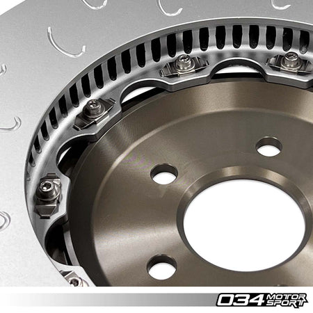 034Motorsport 2-Piece Floating Front Brake Discs 375x36mm - Audi RS5 B9 Q7 Q8 4M 6