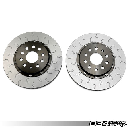 034Motorsport 2-Piece Rear Brake Discs 310x22mm - VW Golf R Mk7 Mk8 Audi S3 8V 1