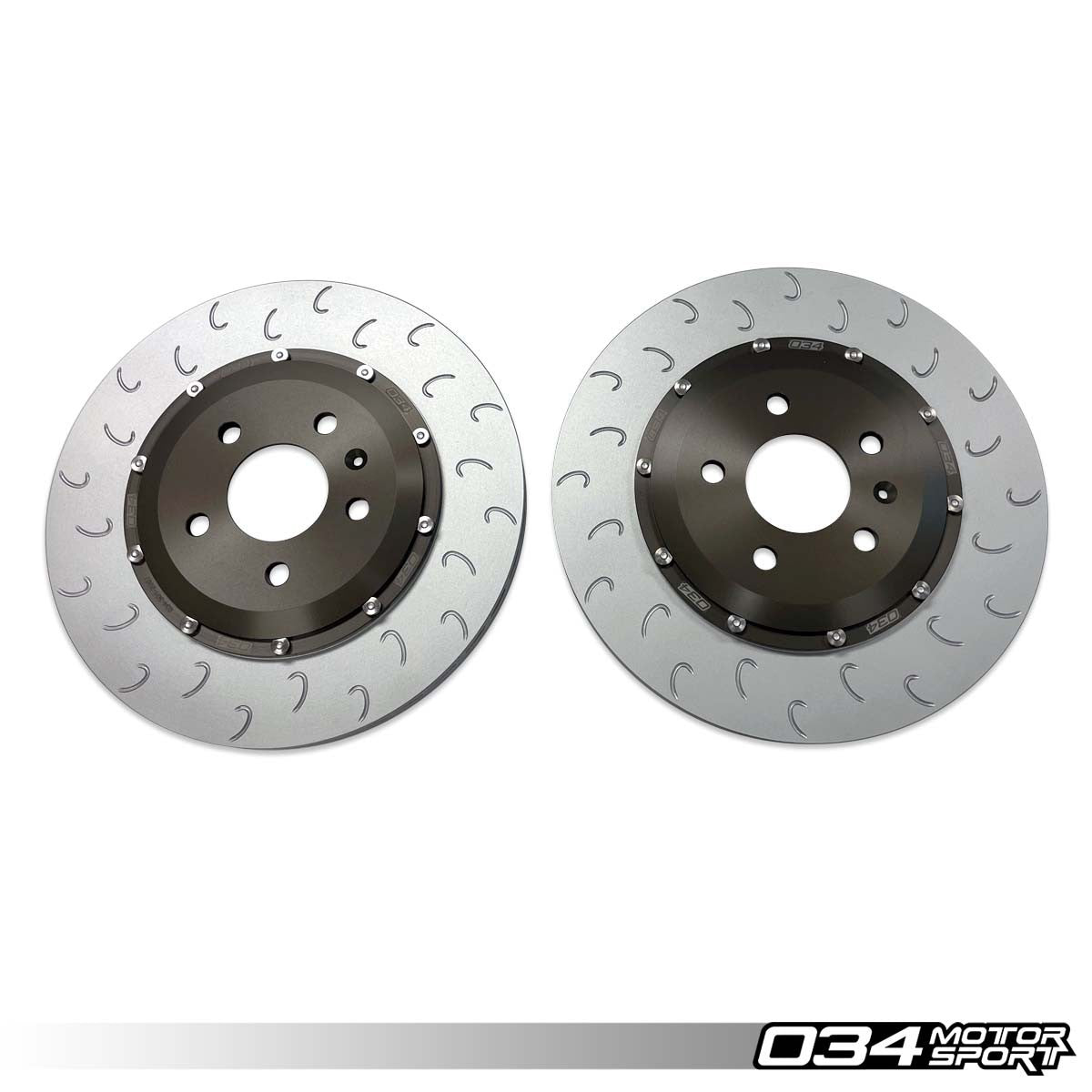 034Motorsport 2-Piece Rear Brake Discs 330x22mm - Audi S4 S5 Q5 SQ5 B8 B8.5 1