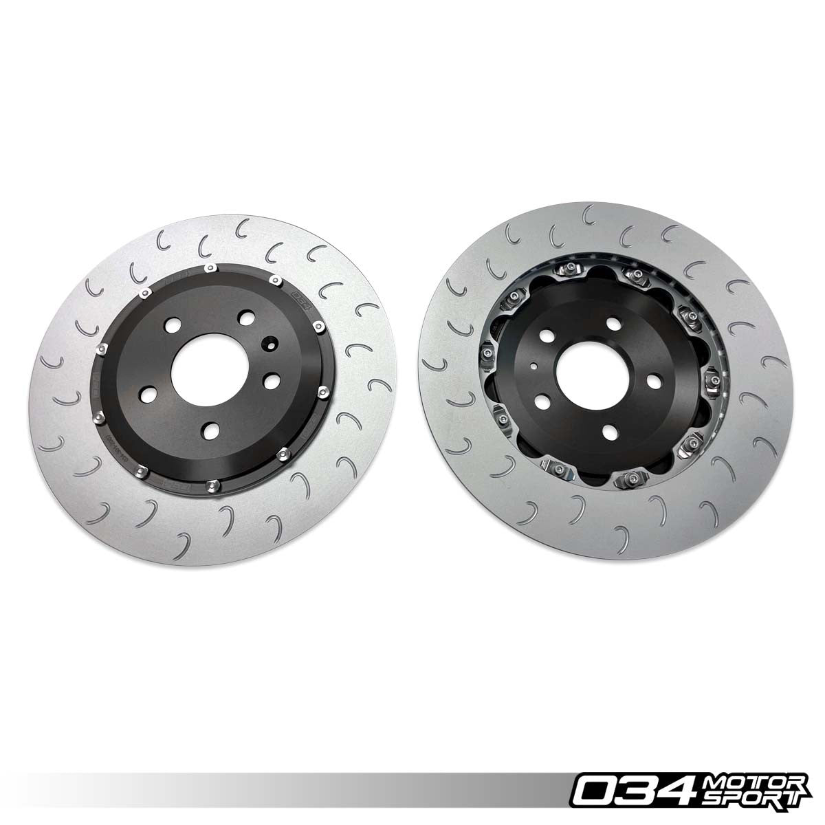 034Motorsport 2-Piece Rear Brake Discs 330x22mm - Audi S4 S5 Q5 SQ5 B8 B8.5 2