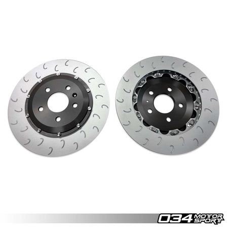 034Motorsport 2-Piece Rear Brake Discs 330x22mm - Audi S4 S5 Q5 SQ5 B8 B8.5 2