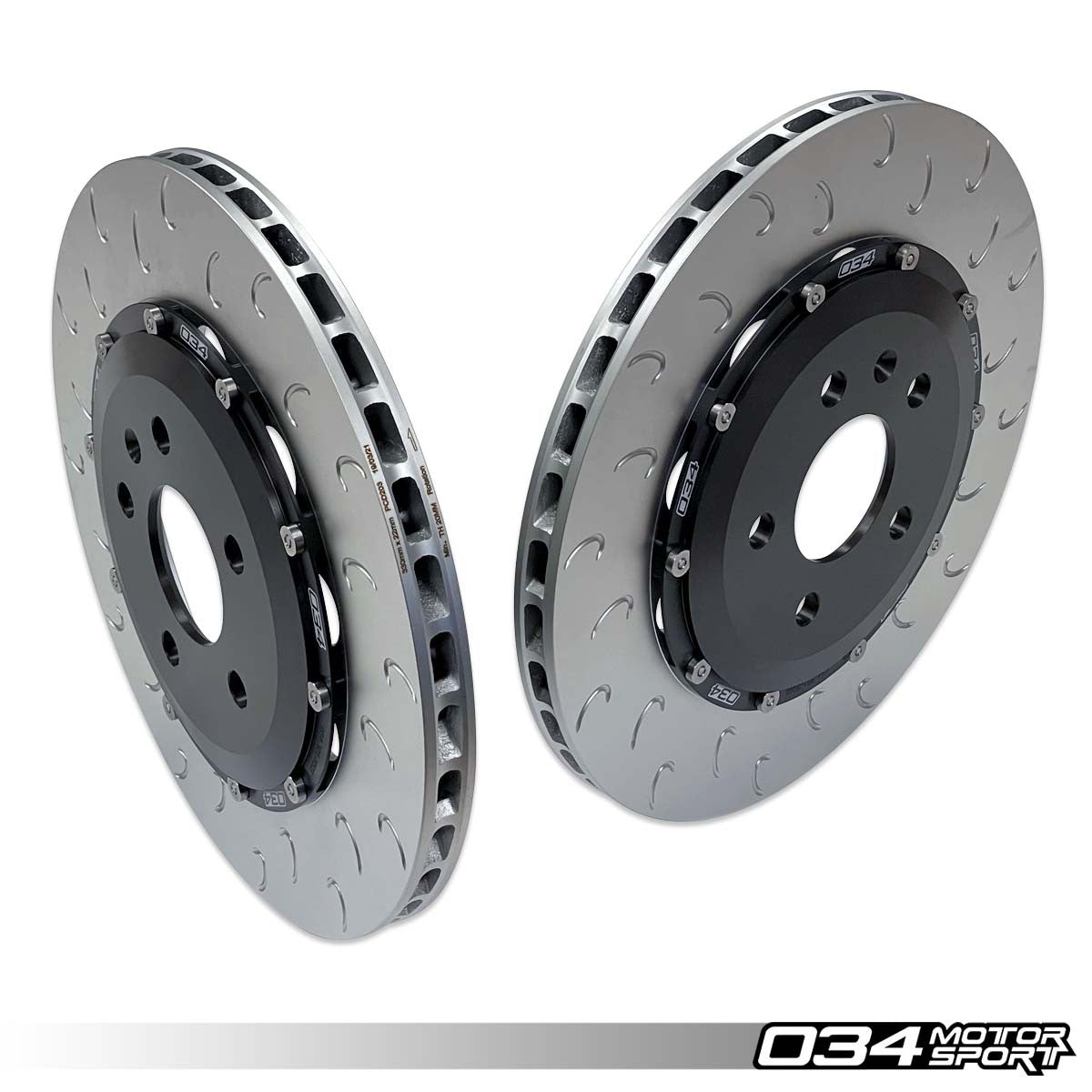 034Motorsport 2-Piece Rear Brake Discs 330x22mm - Audi S4 S5 SQ5 B9 B9.5 1