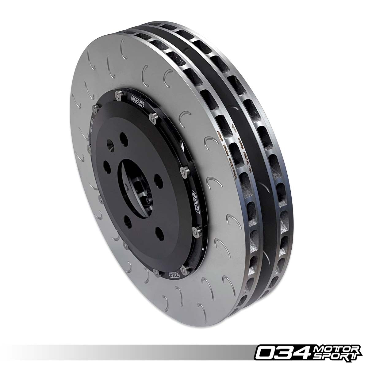 034Motorsport 2-Piece Rear Brake Discs 330x22mm - Audi S4 S5 SQ5 B9 B9.5 3
