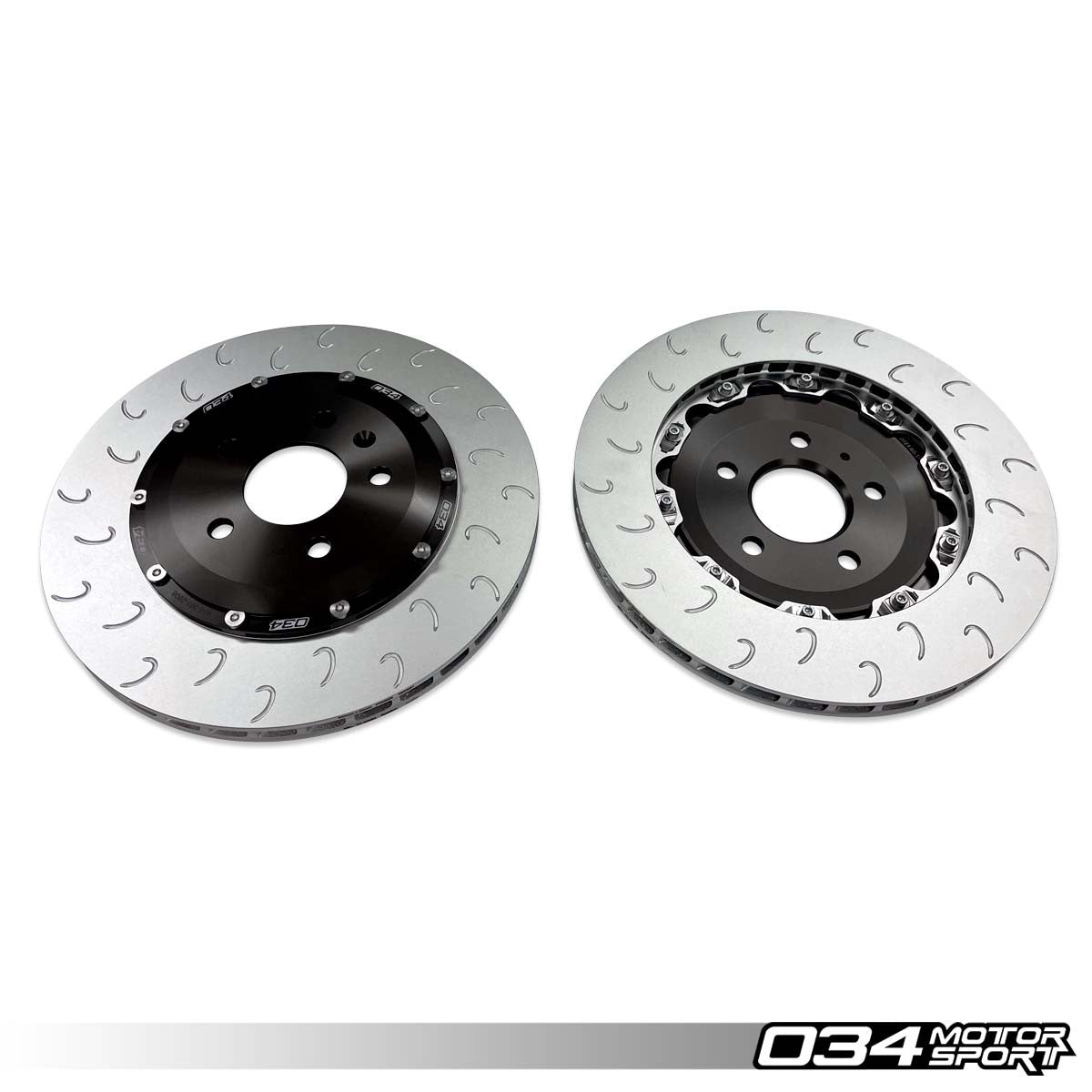 034Motorsport 2-Piece Rear Brake Discs 330x22mm - Audi S4 S5 SQ5 B9 B9.5 4