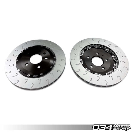 034Motorsport 2-Piece Rear Brake Discs 330x22mm - Audi S4 S5 SQ5 B9 B9.5 4