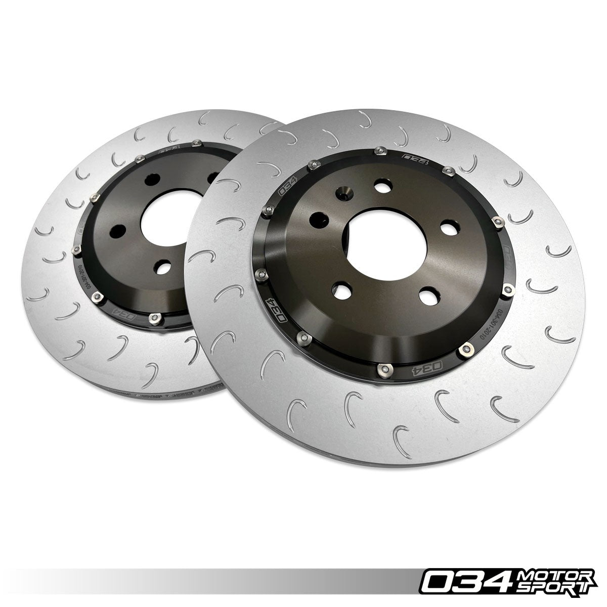 034Motorsport 2-Piece Rear Brake Discs 330x22mm - Audi RS4 RS5 B9 B9.5 2