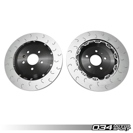 034Motorsport 2-Piece Floating Rear Brake Discs 356x22mm - Audi S6 S7 C7 2