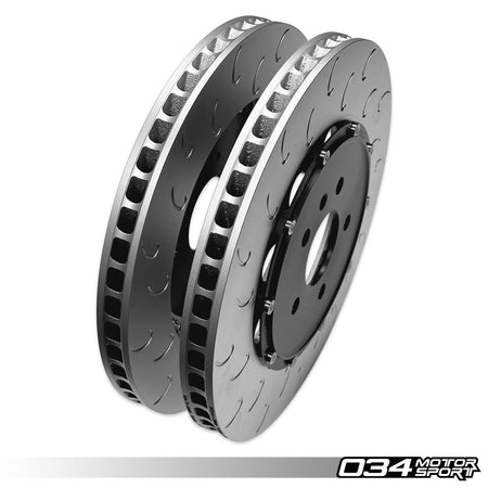 034Motorsport 2-Piece Floating Rear Brake Discs 350mm Audi S6 S7 C8 A8 S8 Q7 Q8 5