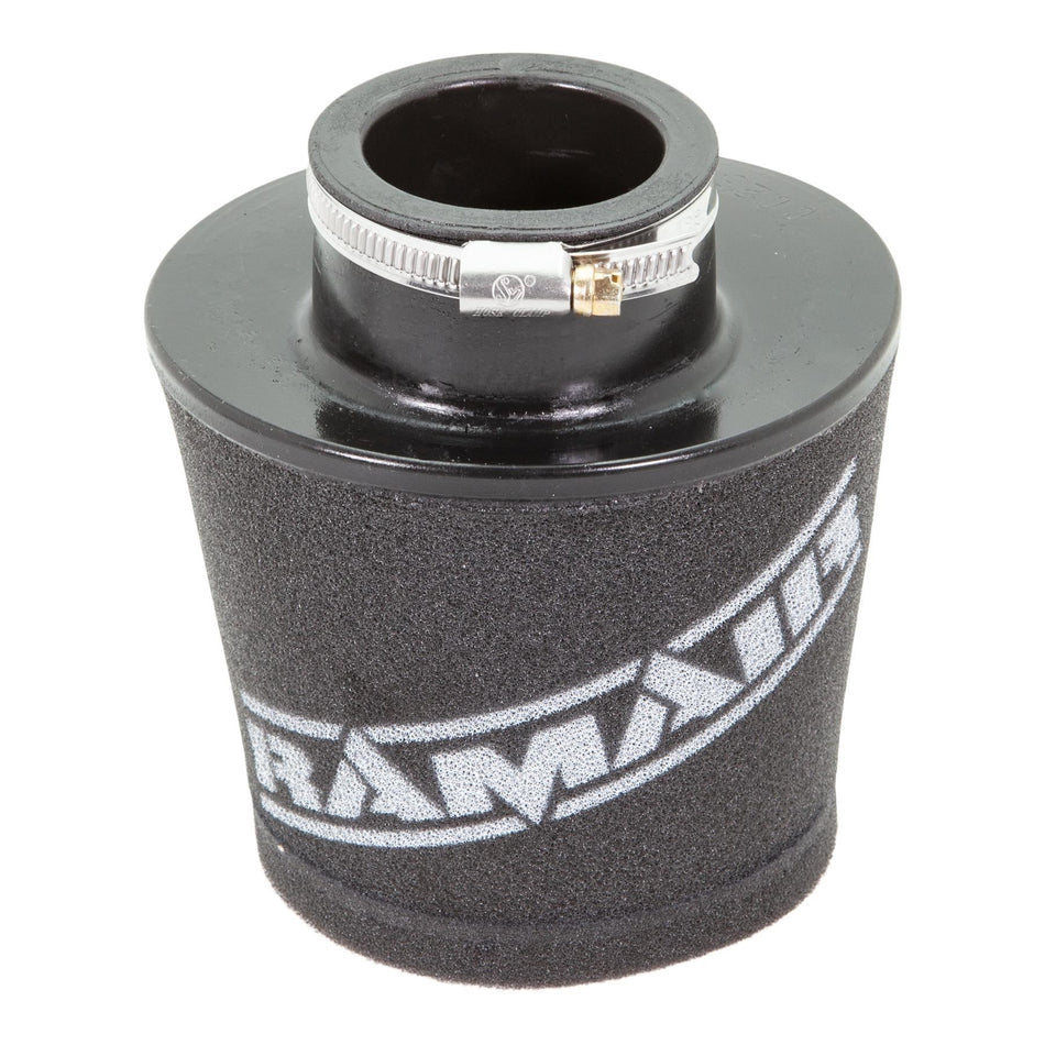 Ramair Foam Universal Cone Intake Rubber Neck Air Filter 51mm ID Breather Holes