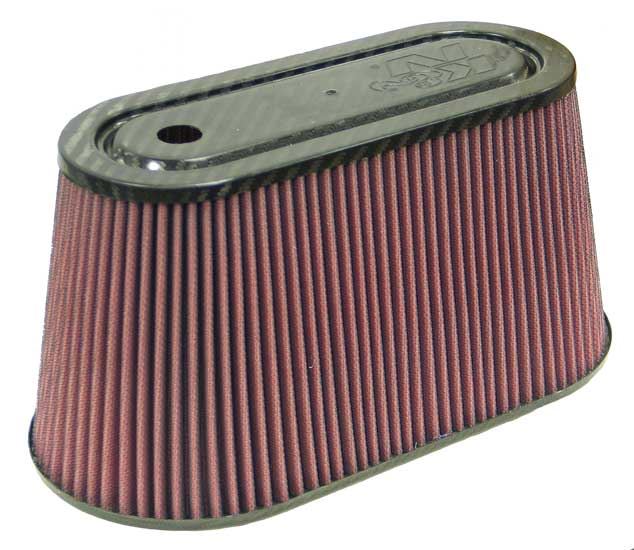 K&N Air Filter High-Flow Performance Washable Reusable Oiled Drop-In Cold Air