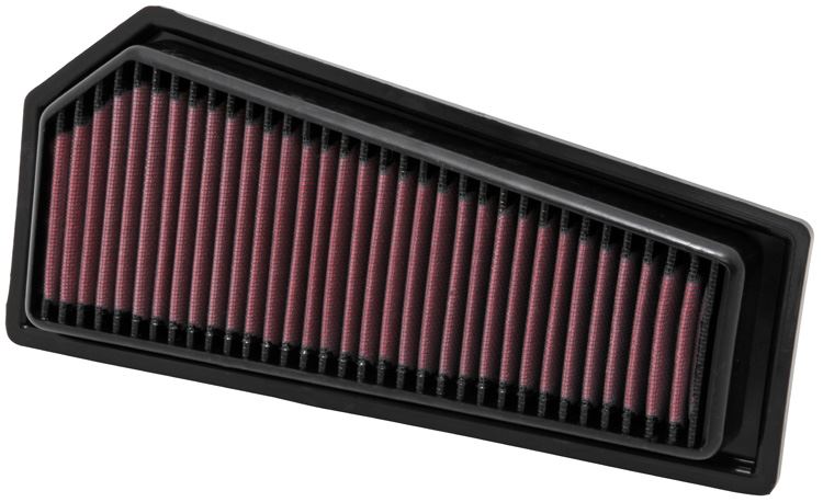 K&N High-Flow Air Filter Performance For Mercedes C180/C250/Slk200 1.8 L4 09-14