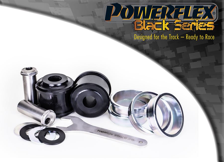 Powerflex Black Front Radius Arm To Chassis Caster Adjustable PFF5-4001GBLK 2inc