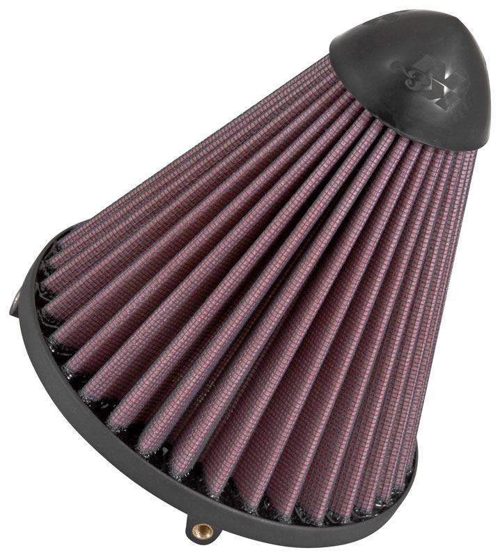 K&N Air Filter High-Flow Performance Washable Reusable Oiled Drop-In Cold Air