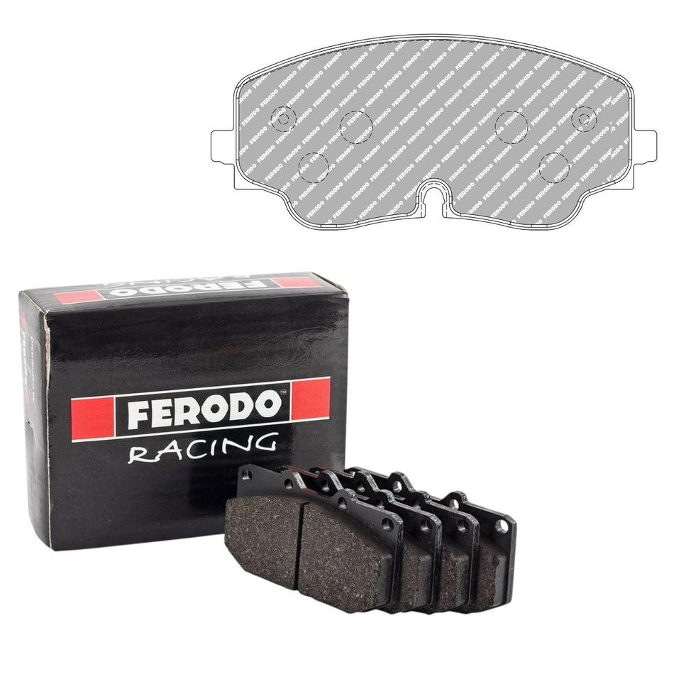 For VW Golf MK8 R Ferodo DS2500 Front Brake Pads GTI CS Clubsport (357MM discs)