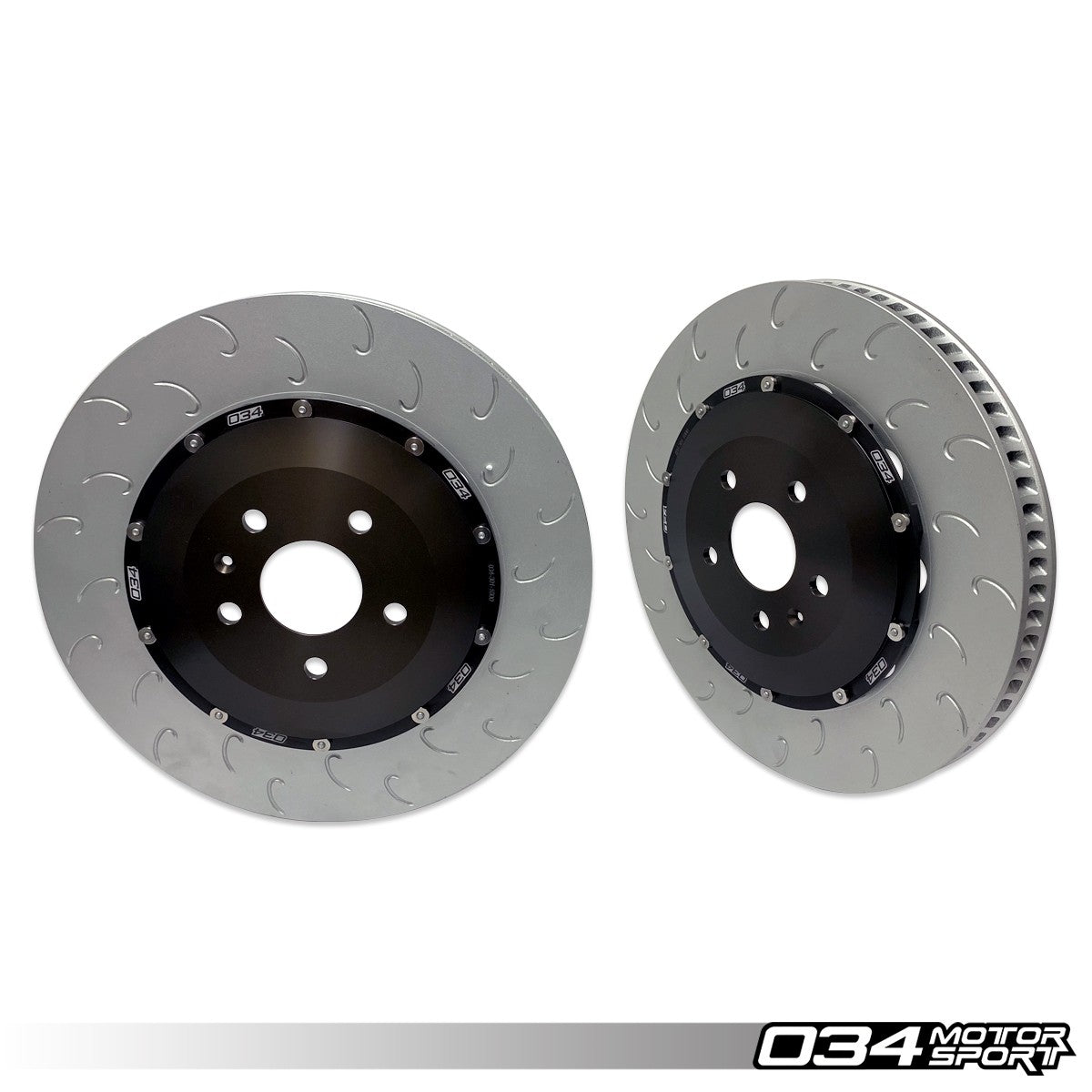 034Motorsport 2-Piece Floating Front Brake Discs 370x34mm - Audi RS3 8V.5 1