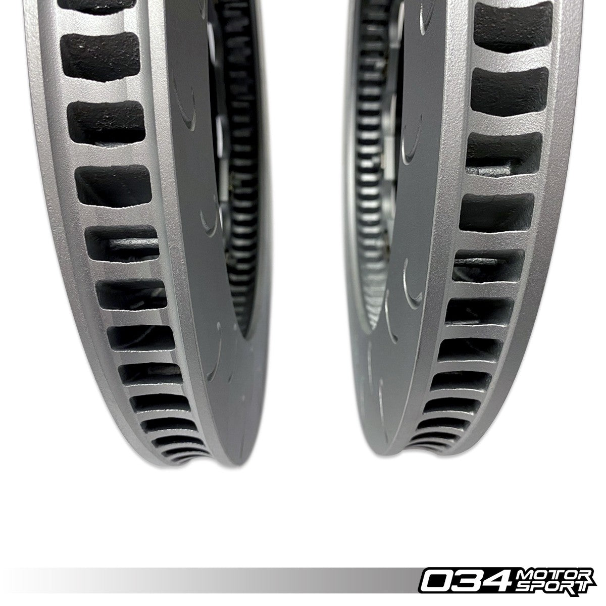 034Motorsport 2-Piece Floating Front Brake Discs 370x34mm - Audi RS3 8V.5 7