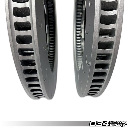 034Motorsport 2-Piece Floating Front Brake Discs 370x34mm - Audi RS3 8V.5 7